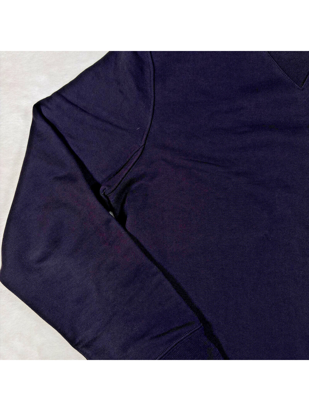 Merz b. Schwanen 6/L Black Crewneck Sweatshirt Made In Germany - Picture 4 of 14